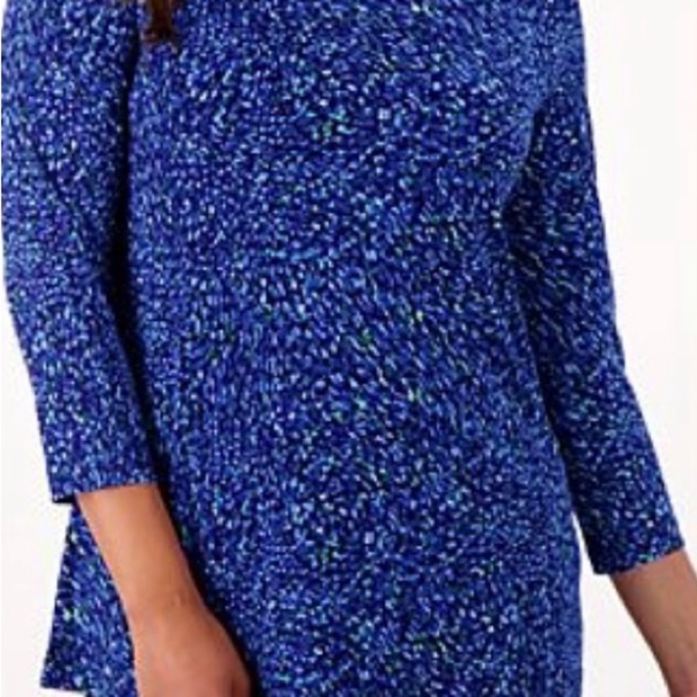 Susan Graver A-Line, 3/4 Sleeve Blouse